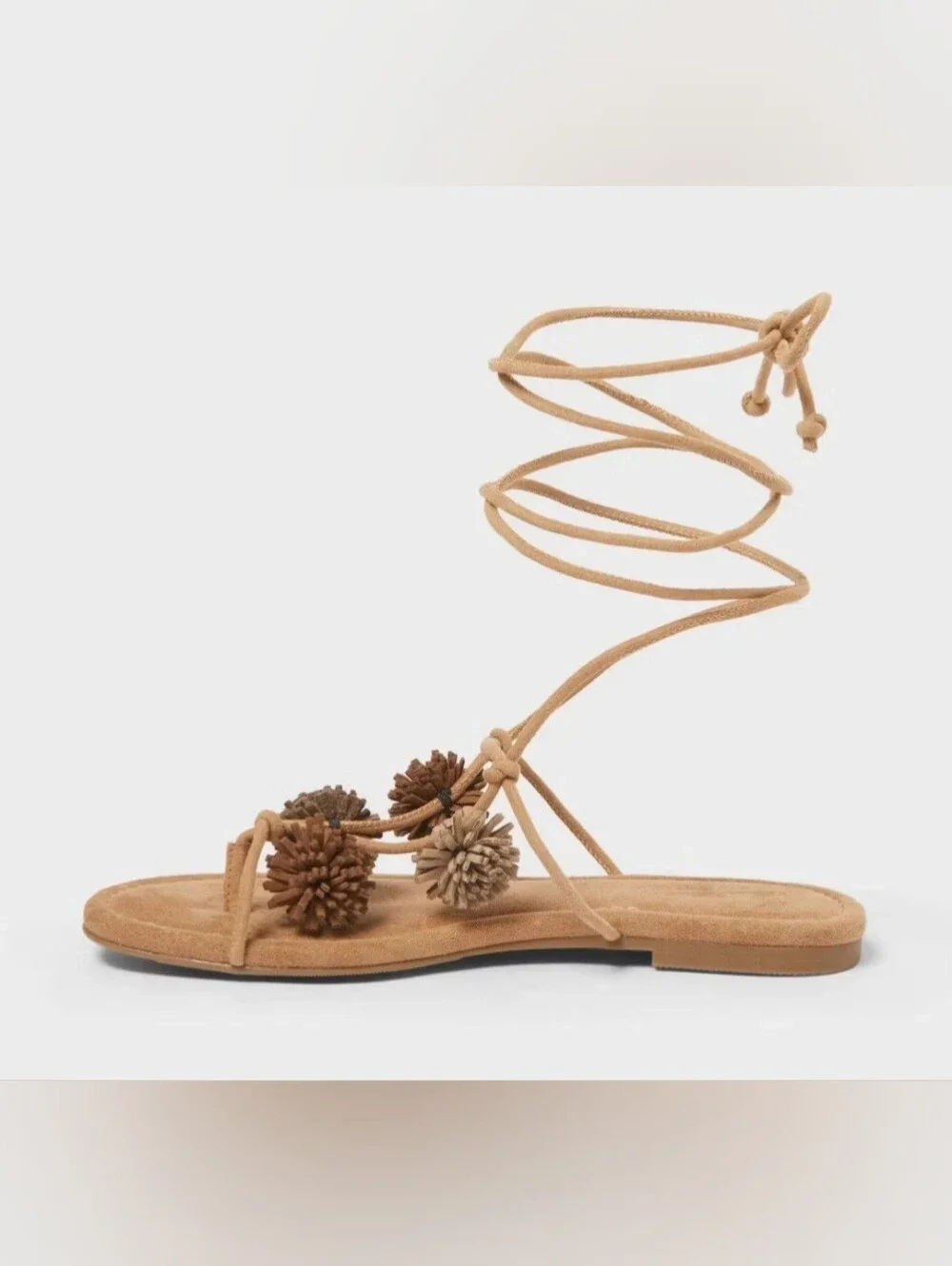 Women's Dawn Sandals  Memory Foam  - Universal Thread Taupe Sz 6.5 & 8.5 ($38)